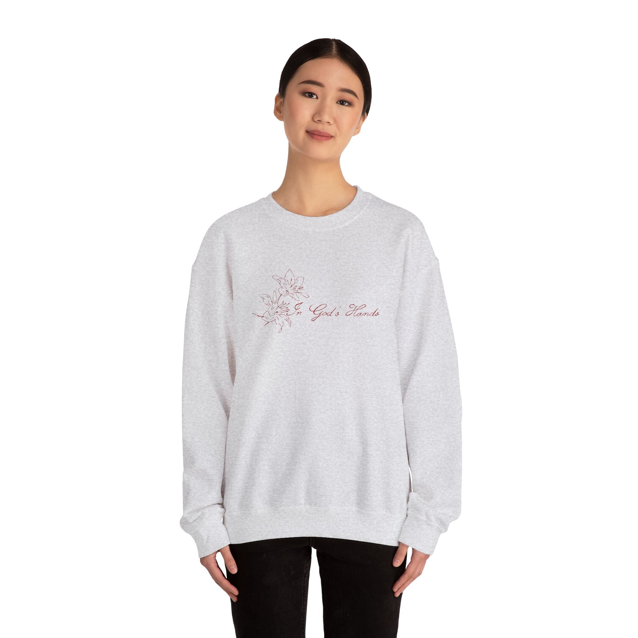 "In God’s hands"  Sweatshirt🌺