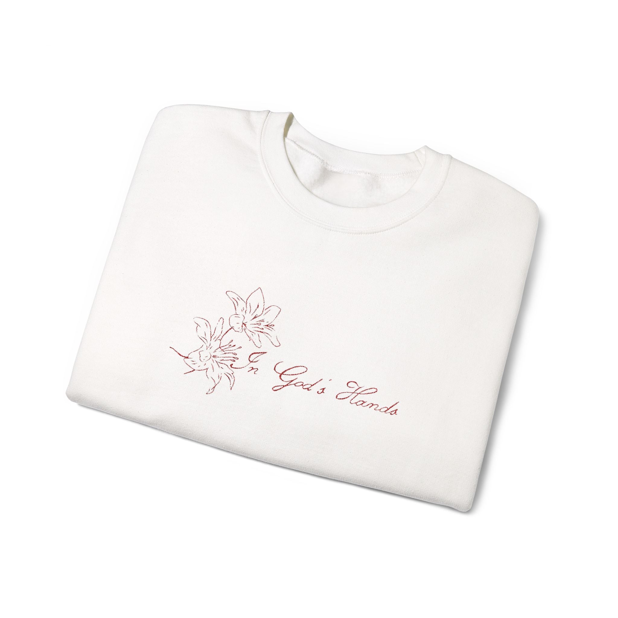 "In God’s hands"  Sweatshirt🌺