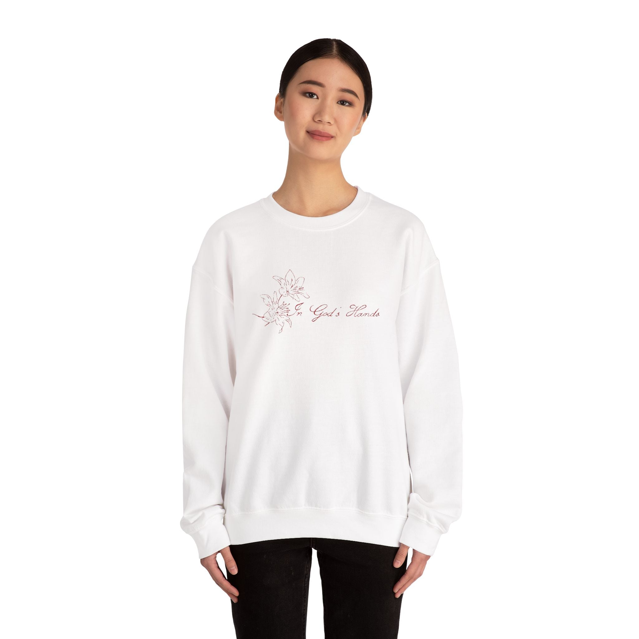 "In God’s hands"  Sweatshirt🌺