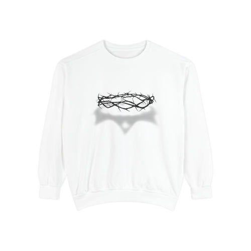 Crown of Thorns — Christian Faith Symbol Crewneck